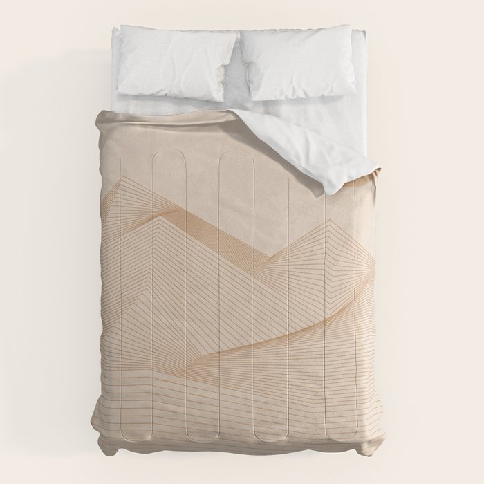 Abstract Mountains Comforter Gallery Image 6