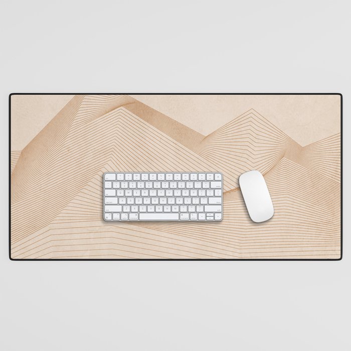 Abstract Mountains Desk Mat Gallery Image 1