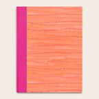 Minimal Doodle Dots in Chili Red Notebook Gallery Image 4