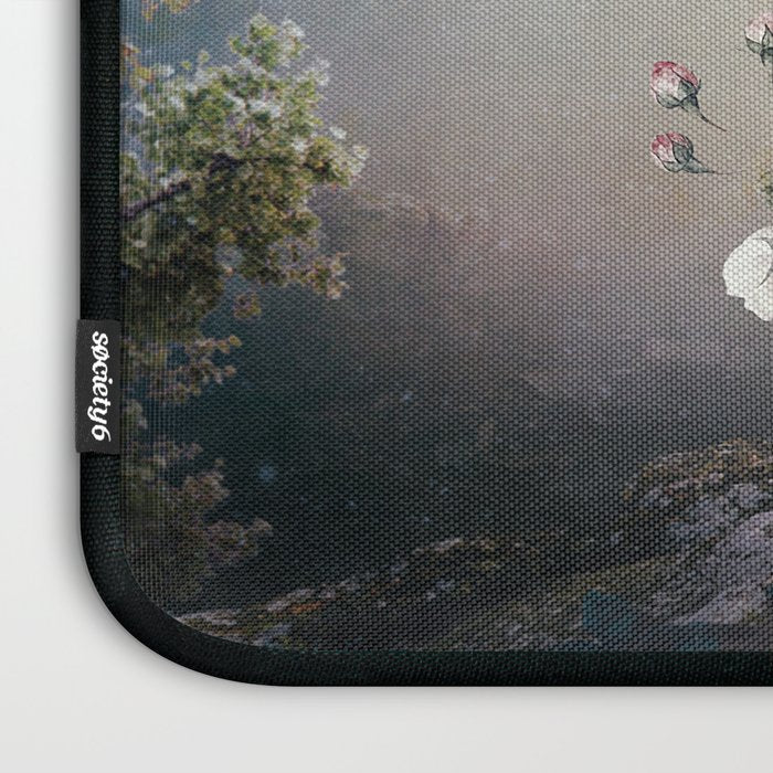 Flower skull Laptop Sleeve Gallery Image 3