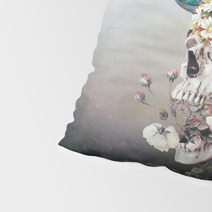 Flower skull Pillow Sham Gallery Image 4