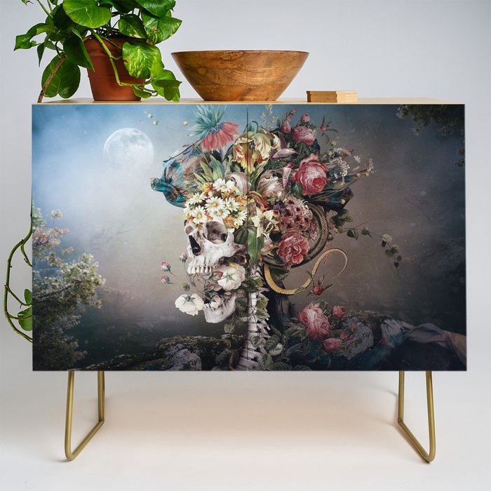 Flower skull Credenza Gallery Image 1