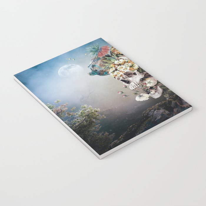 Flower skull Notebook Gallery Image 3