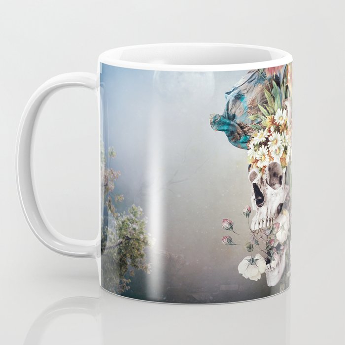 Flower skull Coffee Mug Gallery Image 3