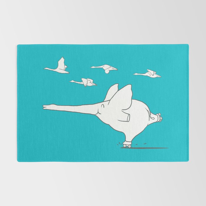 I'm like a swan Rug Gallery Image 2