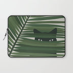 Cat and Plant 53 Laptop Sleeve Gallery Image 1