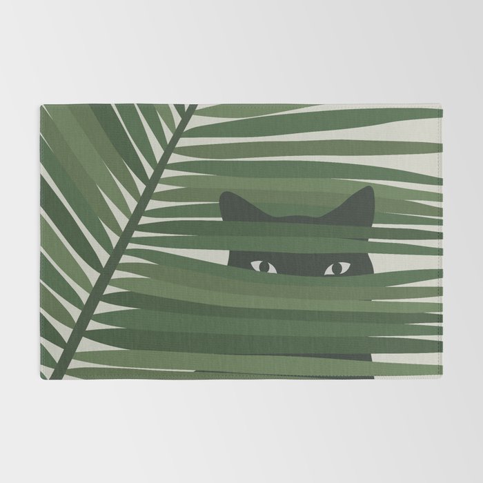 Cat and Plant 53 Rug Gallery Image 2