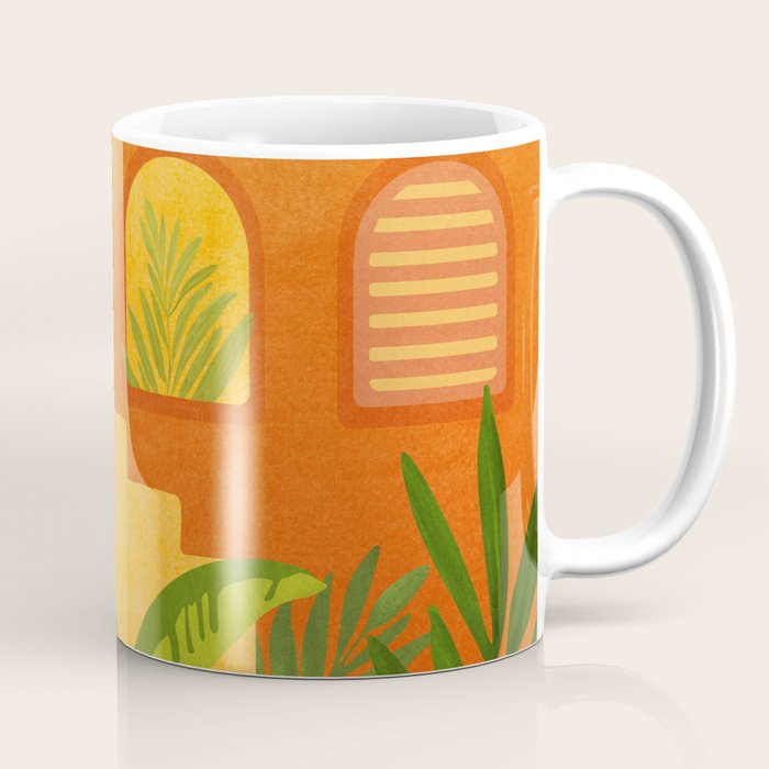 Moonlight Villa Colorful Landscape Coffee Mug Gallery Image 1