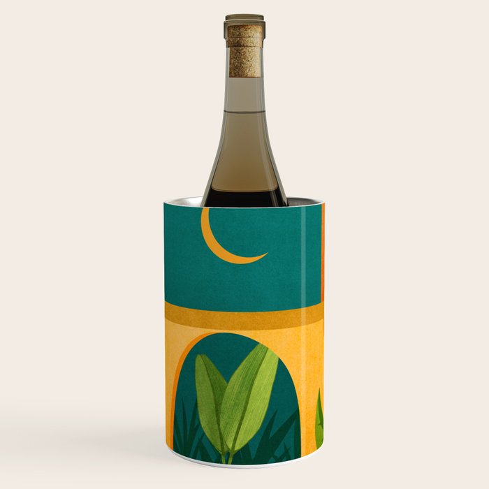 Moonlight Villa Colorful Landscape Wine Chiller Gallery Image 2