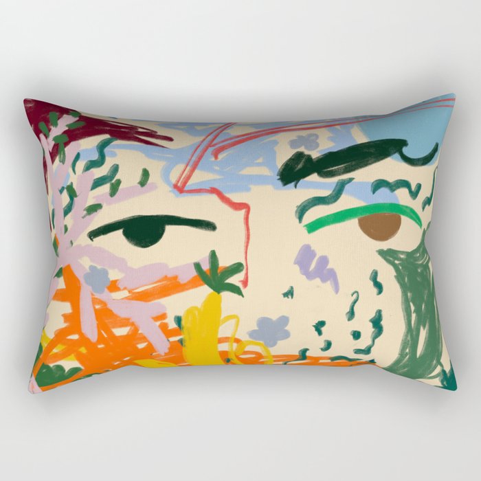 IN YOUR EYES Rectangular Pillow Gallery Image 2
