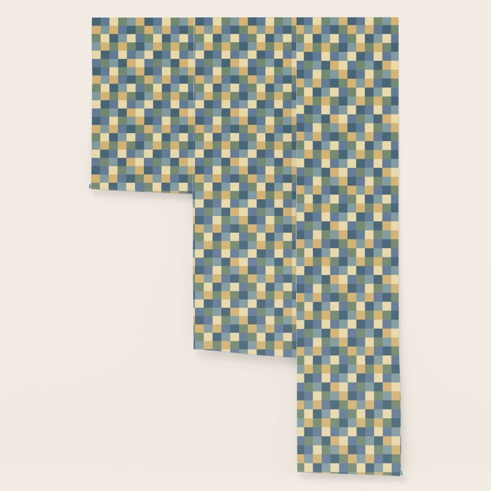 Bold Natural Checks Pattern - Small VIII Wallpaper Gallery Image 3