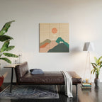 Cat Landscape 193 Wood Wall Art Gallery Image 2