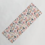 Tropical flowery leafy A Yoga Mat Gallery Image 1