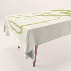Minimal Abstract Art Plant 40 Tablecloth Gallery Image 1