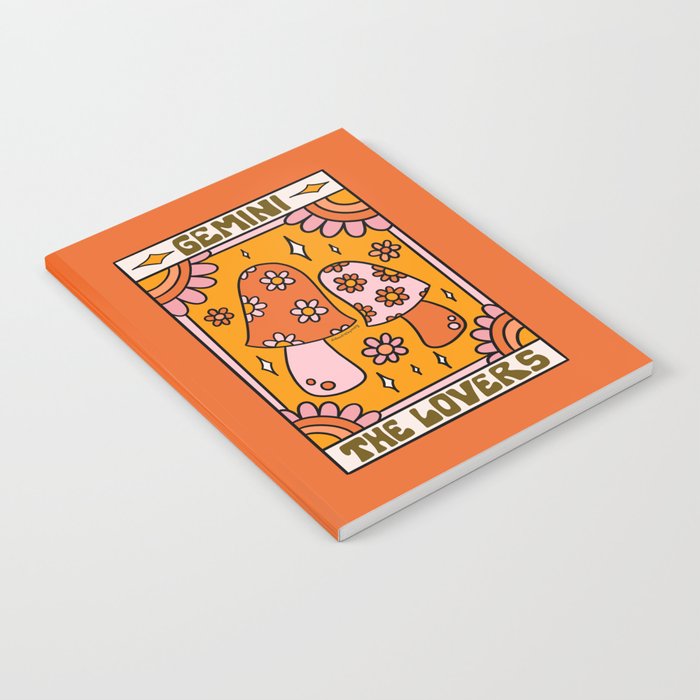 Gemini Tarot Card Notebook Gallery Image 2