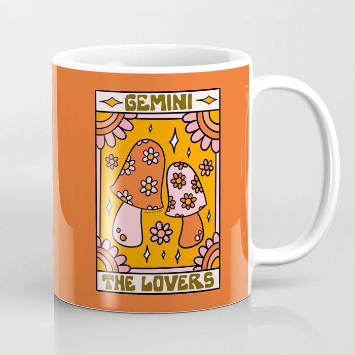 Gemini Tarot Card Coffee Mug Gallery Image 1