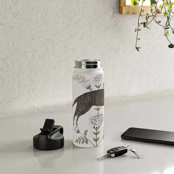 Brown Tabby with Birds Water Bottle Gallery Image 5