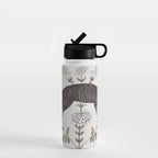 Brown Tabby with Birds Water Bottle Gallery Image 1