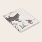 Brown Tabby with Birds Notebook Gallery Image 2