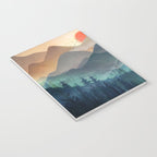 Wilderness Becomes Alive at Night Notebook Gallery Image 3