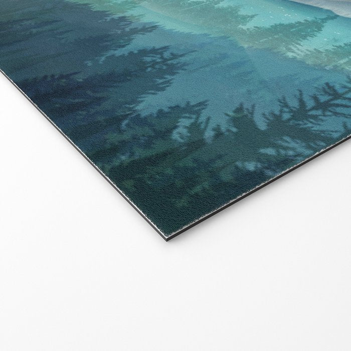 Wilderness Becomes Alive at Night Welcome Mat Gallery Image 2