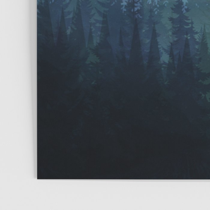 Wilderness Becomes Alive at Night Poster Gallery Image 3