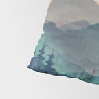 Wilderness Becomes Alive at Night Pillow Sham Gallery Image 4