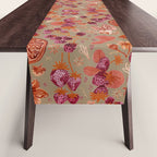 Garden Vegetables and Fresh Fruit in Mocha Mousse Table Runner Gallery Image 1