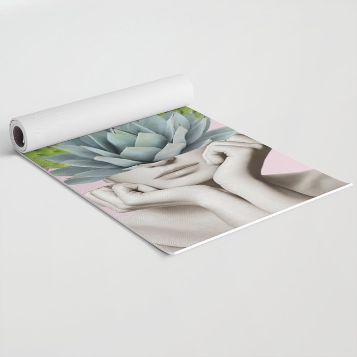 Cactus Lady Yoga Mat Gallery Image 2