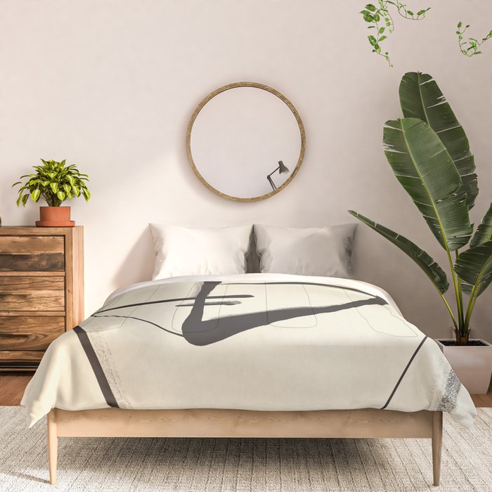Modern Abstract Art Face 18 Comforter Gallery Image 3
