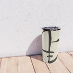 Modern Abstract Art Face 18 Travel Mug Gallery Image 4