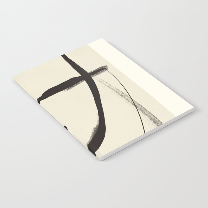 Modern Abstract Art Face 18 Notebook Gallery Image 1