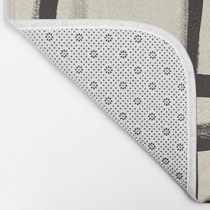 Modern Abstract Art Face 18 Bath Mat Gallery Image 2