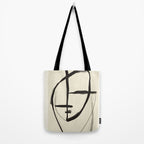 Modern Abstract Art Face 18 Tote Bag Gallery Image 2