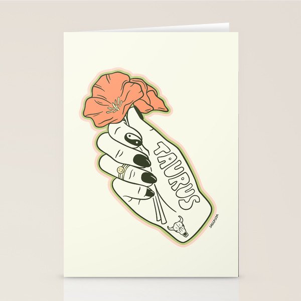 TAURUS IN NATURE Stationery Card Gallery Image 2