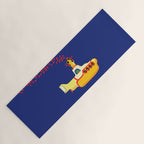 Yellow Submarine Bubbling Love Yoga Mat Gallery Image 1