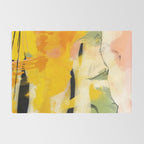 landscape abtract - paysage jaune Rug Gallery Image 2