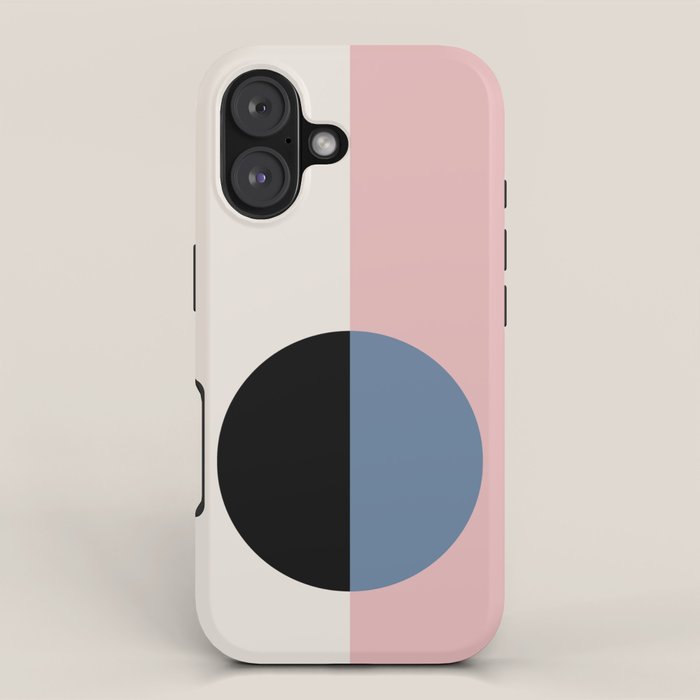 Color Block Abstract XVI iPhone Case Gallery Image 1