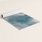 Soft Dreamy Cloudy Sky Yoga Mat Gallery Image 2