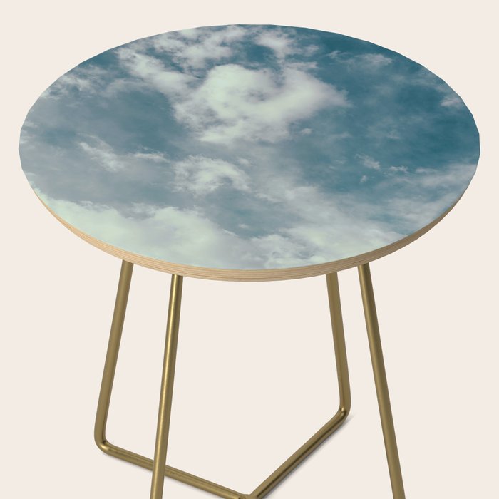 Soft Dreamy Cloudy Sky Side Table Gallery Image 2