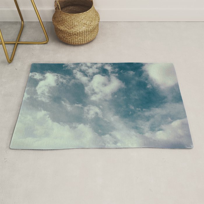 Soft Dreamy Cloudy Sky Rug Gallery Image 1