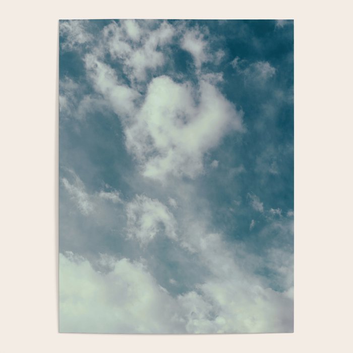 Soft Dreamy Cloudy Sky Poster Gallery Image 1