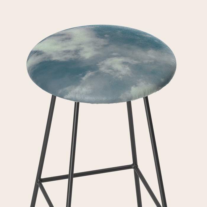 Soft Dreamy Cloudy Sky Stool Gallery Image 2