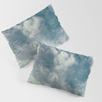 Soft Dreamy Cloudy Sky Pillow Sham Gallery Image 3