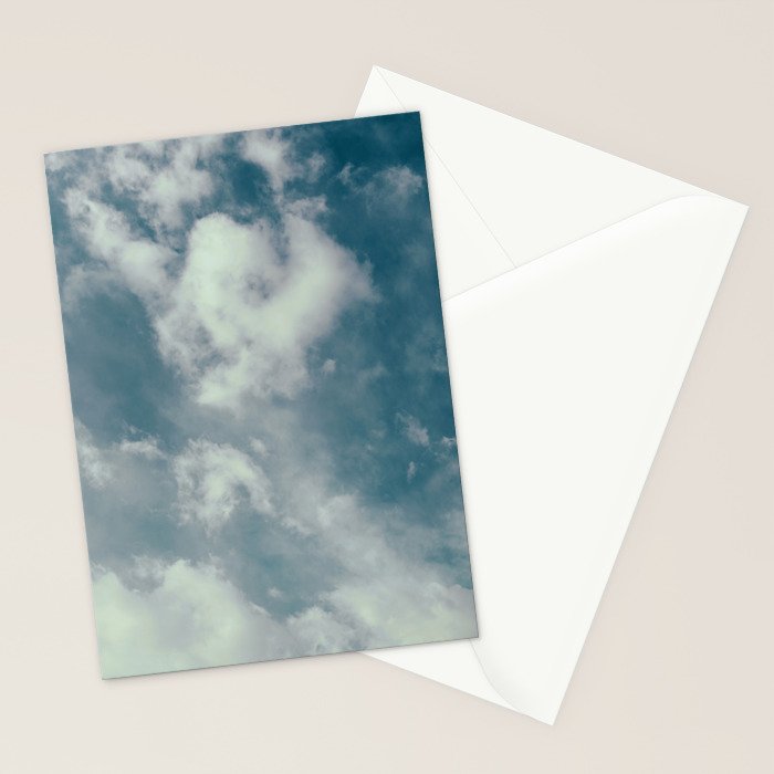 Soft Dreamy Cloudy Sky Stationery Card Gallery Image 2