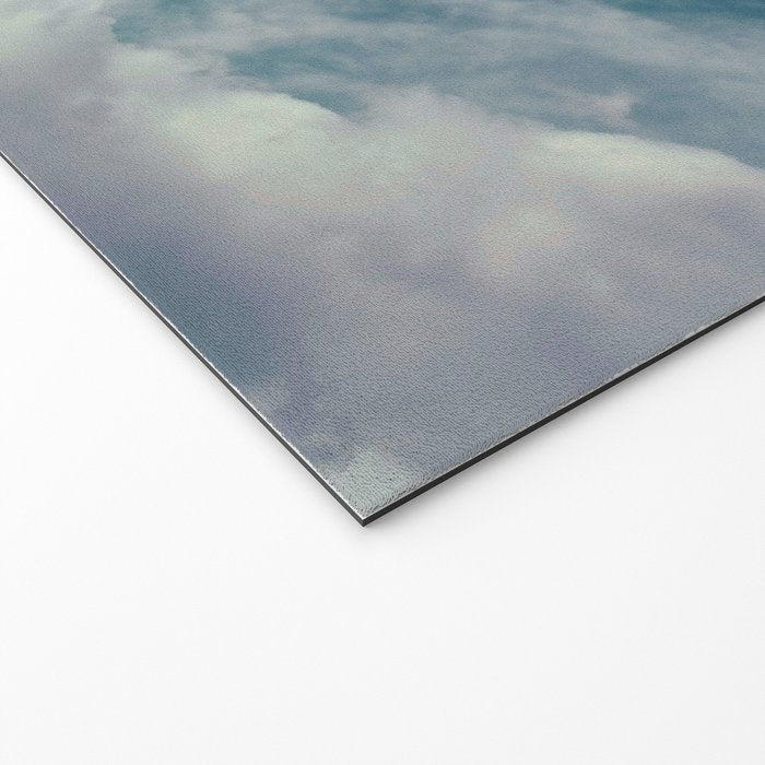 Soft Dreamy Cloudy Sky Welcome Mat Gallery Image 2