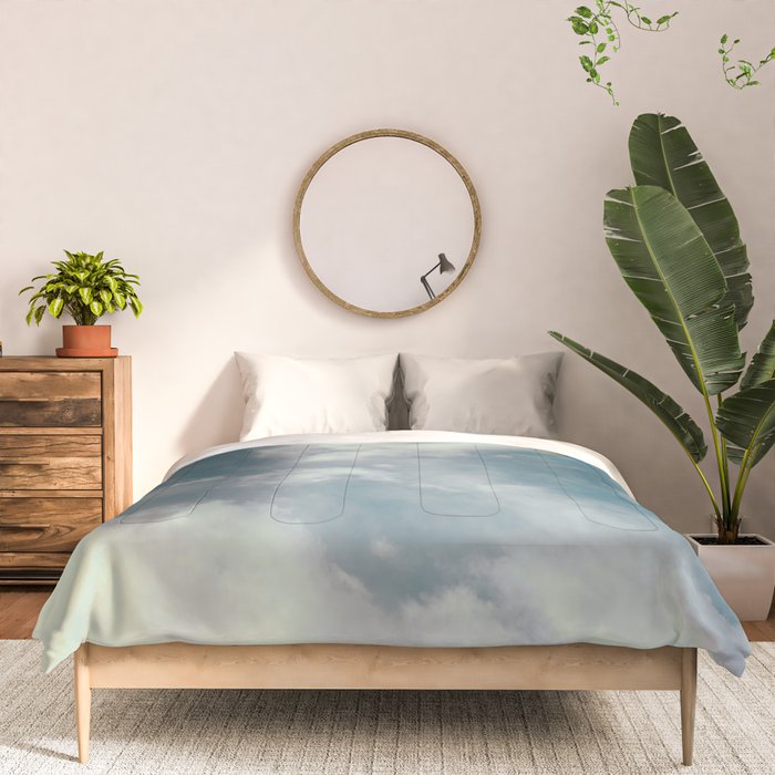 Soft Dreamy Cloudy Sky Comforter Gallery Image 3