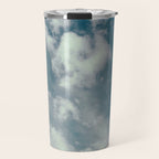 Soft Dreamy Cloudy Sky Travel Mug Gallery Image 1