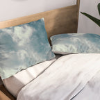 Soft Dreamy Cloudy Sky Pillow Sham Gallery Image 2