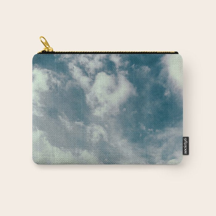 Soft Dreamy Cloudy Sky Carry All Pouch Gallery Image 1